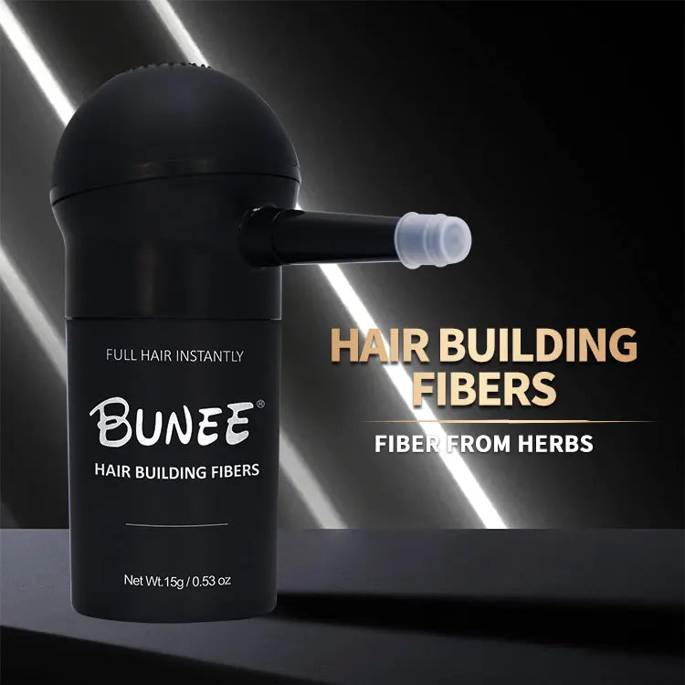 BUNEE Hair Fiber Set – 15g Hair Thickening Powder for Men