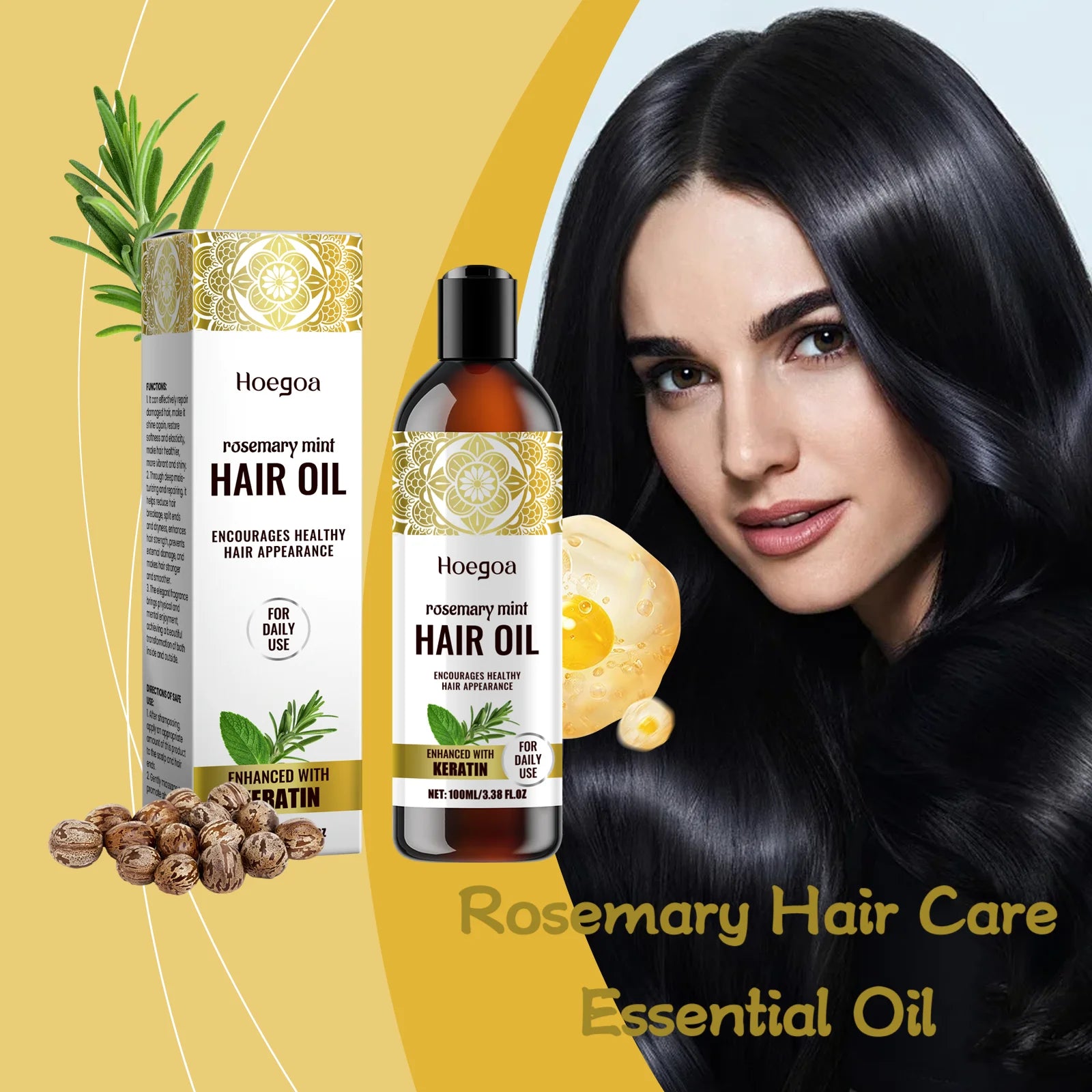 Hoegoa Rosemary Hair Care Oil