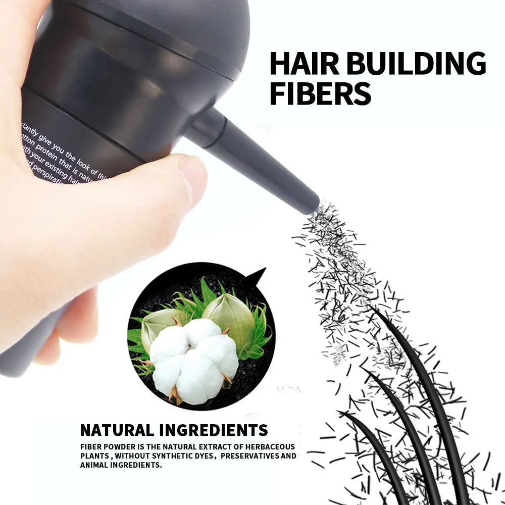 BUNEE Hair Fiber Set – 15g Hair Thickening Powder for Men
