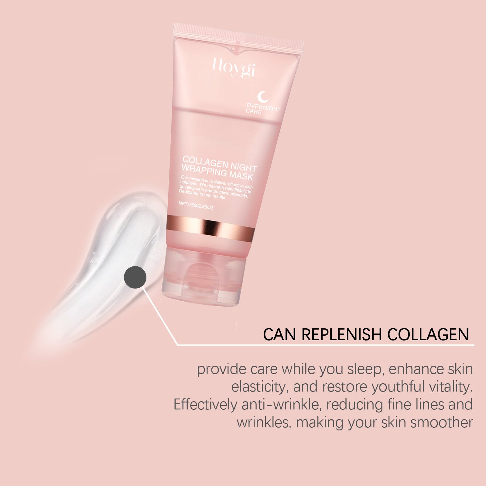 Collagen Overnight Wrapping Peel Off Facial Mask Set