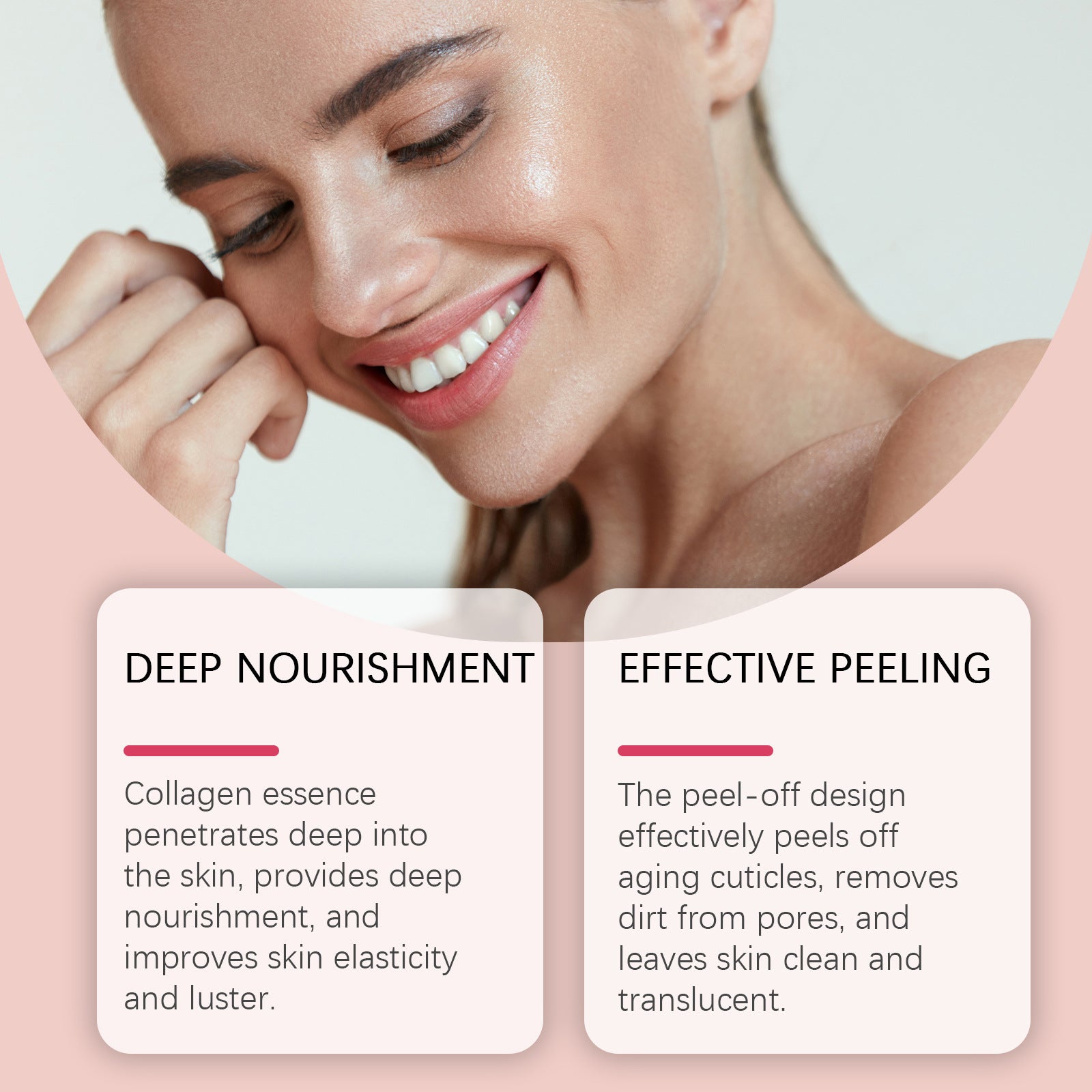 Collagen Overnight Wrapping Peel Off Facial Mask Set