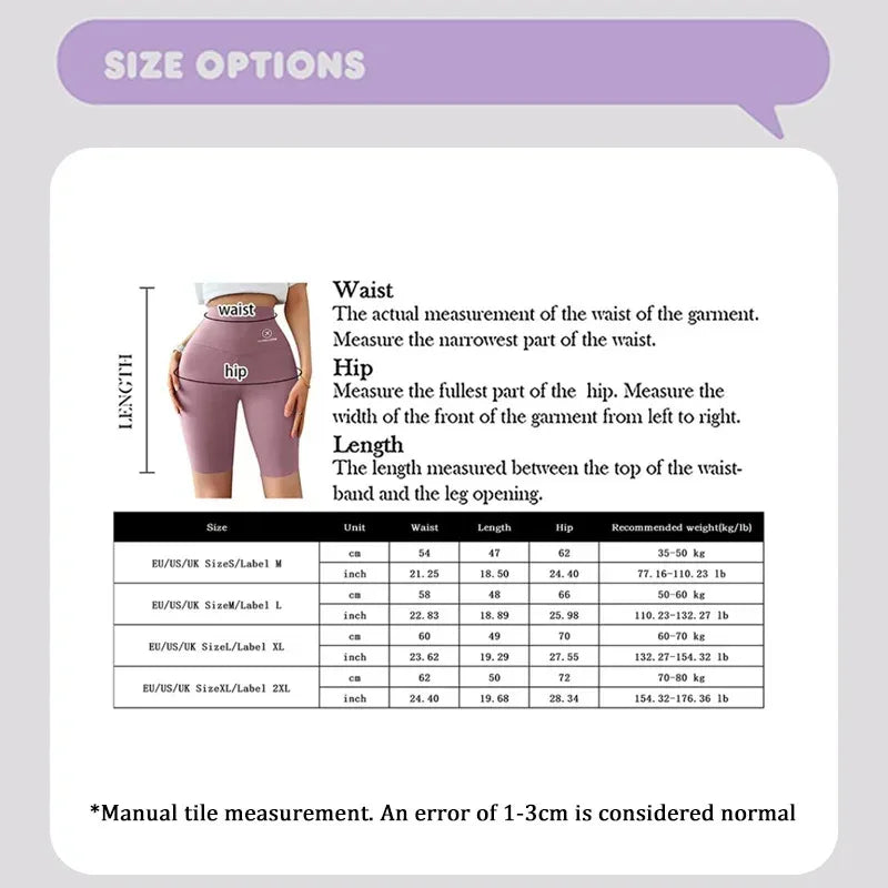 Women’s High Waist Sports Shorts – Push-Up Gym & Yoga Shorts