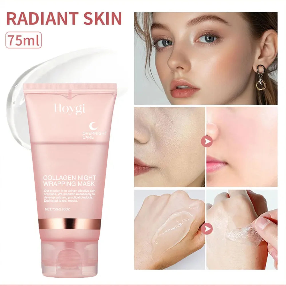 Collagen Overnight Wrapping Peel Off Facial Mask Set