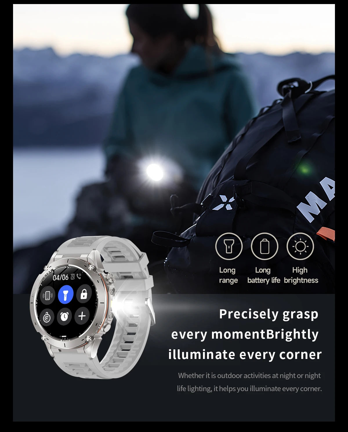 2025 Xiaomi Ultra GPS Smart Watch – 10ATM Waterproof Sports Watch