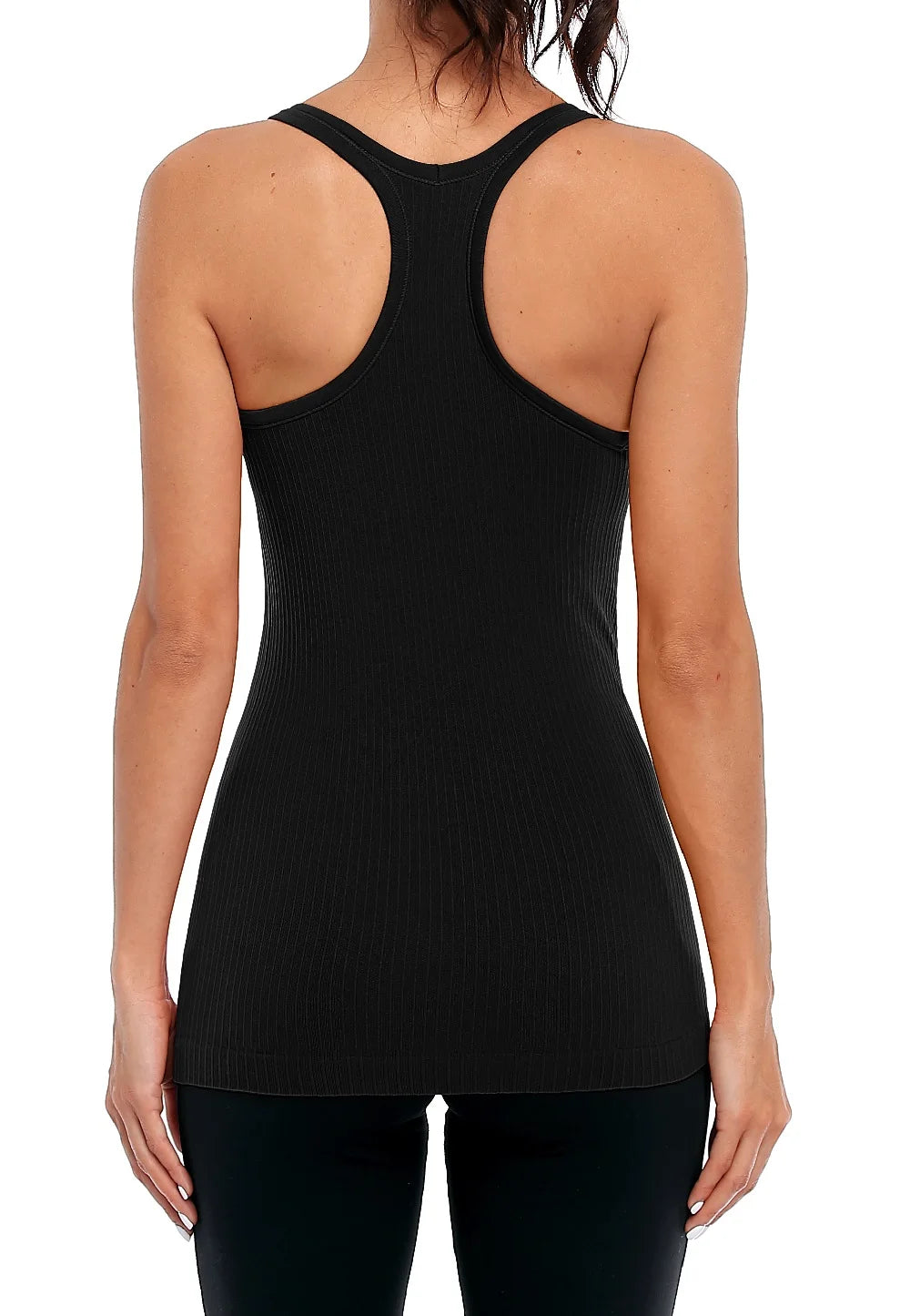Attraco Women’s Racerback Camisole – Built-In Shelf Bra Tank Top