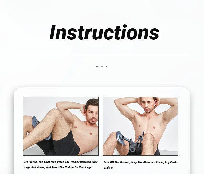 Pelvic Muscle & Glute Trainer – Home Fitness Exercise Equipment