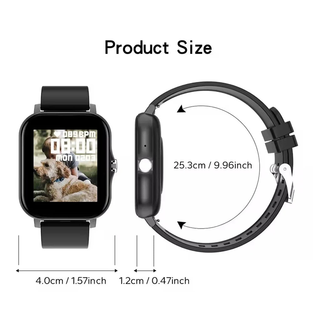 Smart Watch – 1.44" Color Screen with Bluetooth & Health Monitoring