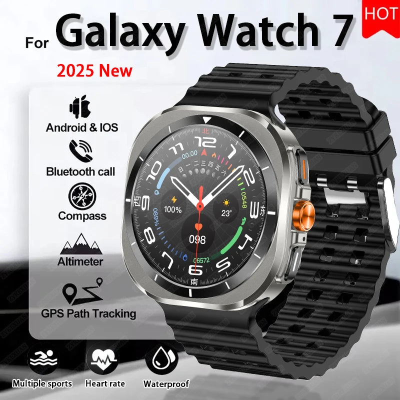 2025 Samsung Galaxy Watch 7 Ultra – AMOLED GPS Smartwatch