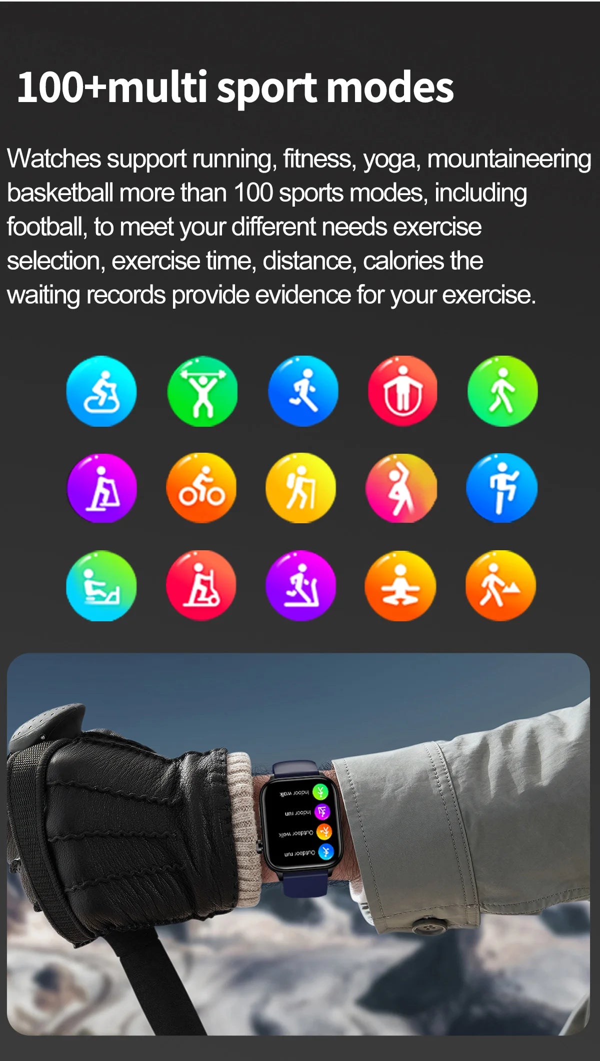 2025 ECG+PPG Smart Watch – Blood Pressure & Health Tracker