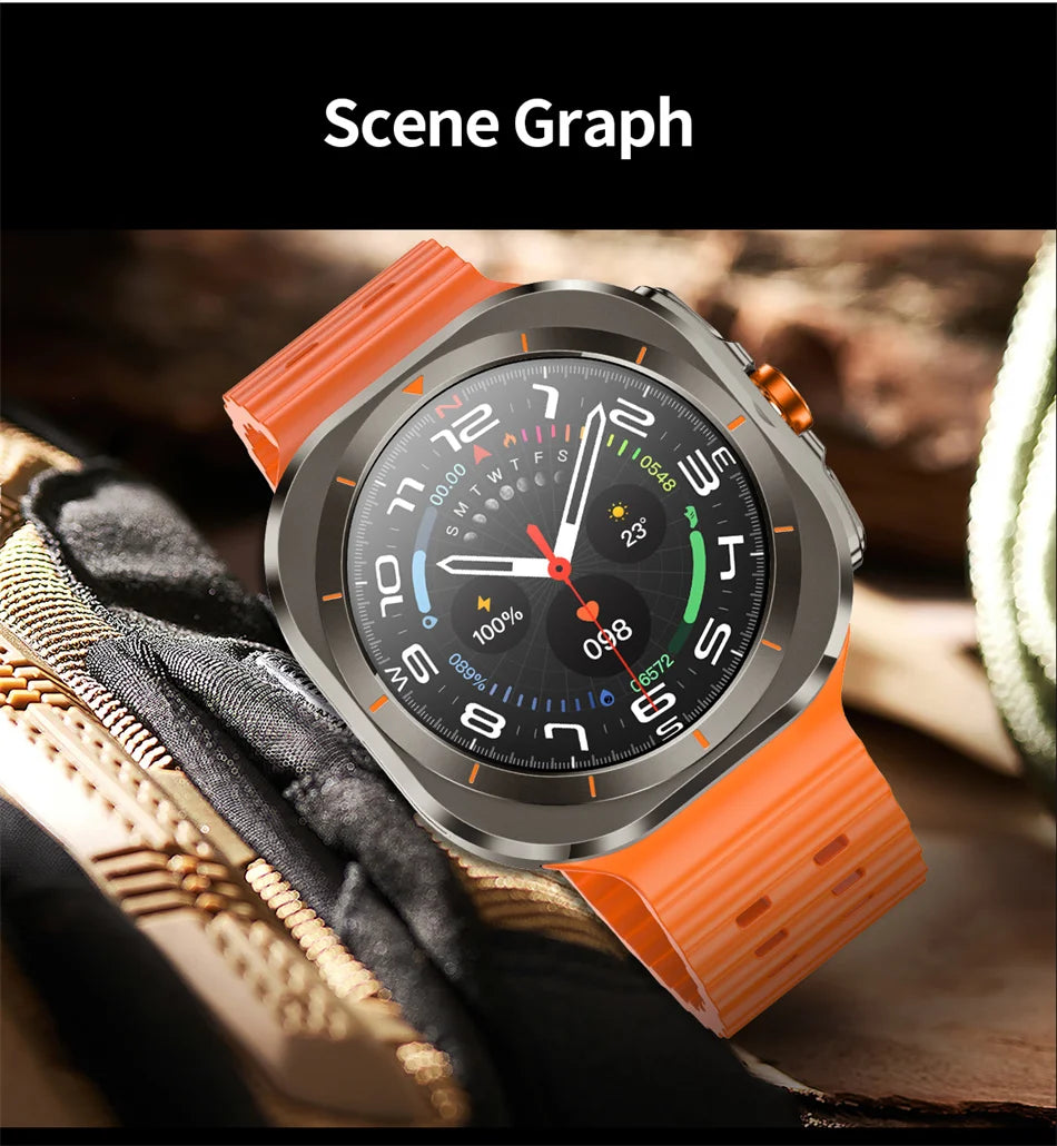 2025 Samsung Galaxy Watch 7 Ultra – AMOLED GPS Smartwatch