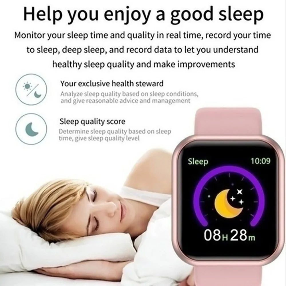 Y68/D20 Multifunctional Smart Watch for Men & Women