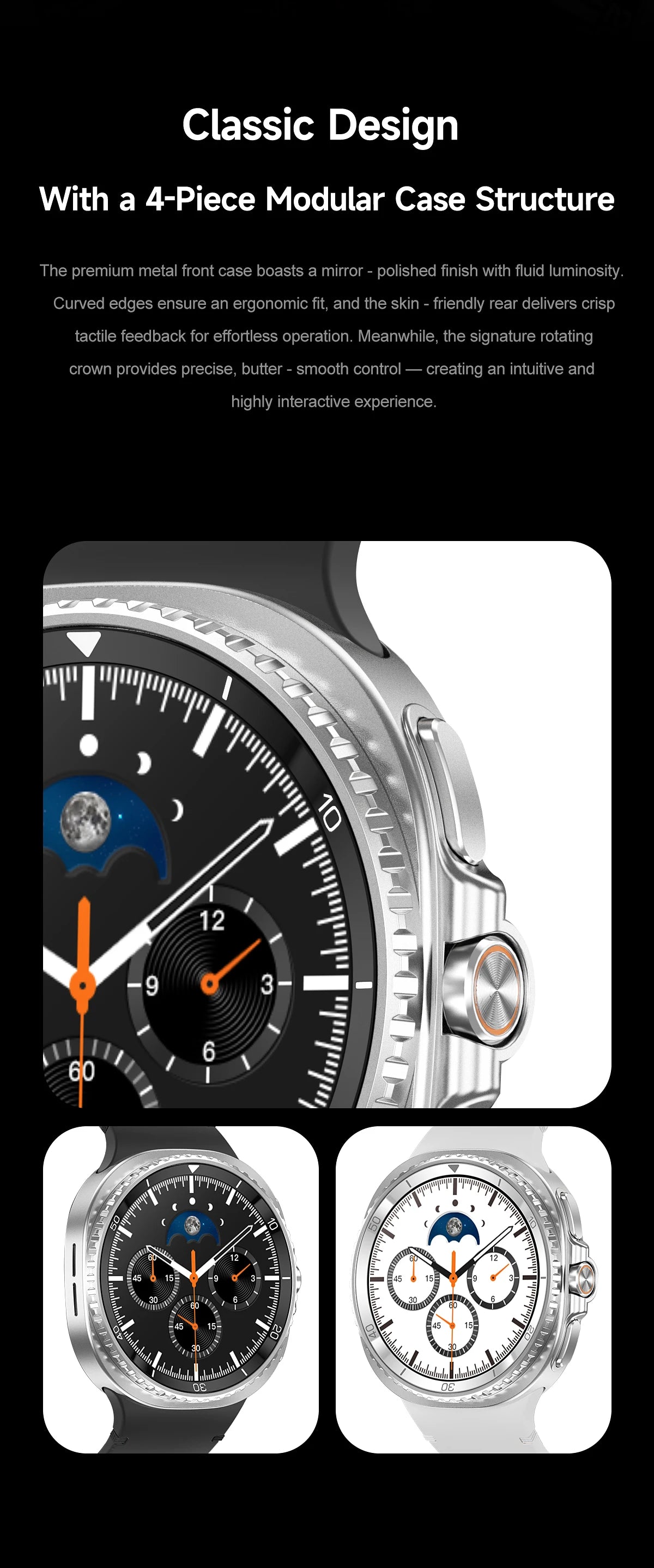 Smart Watch 8 Classic – 1.32" HD GPS Sports Watch