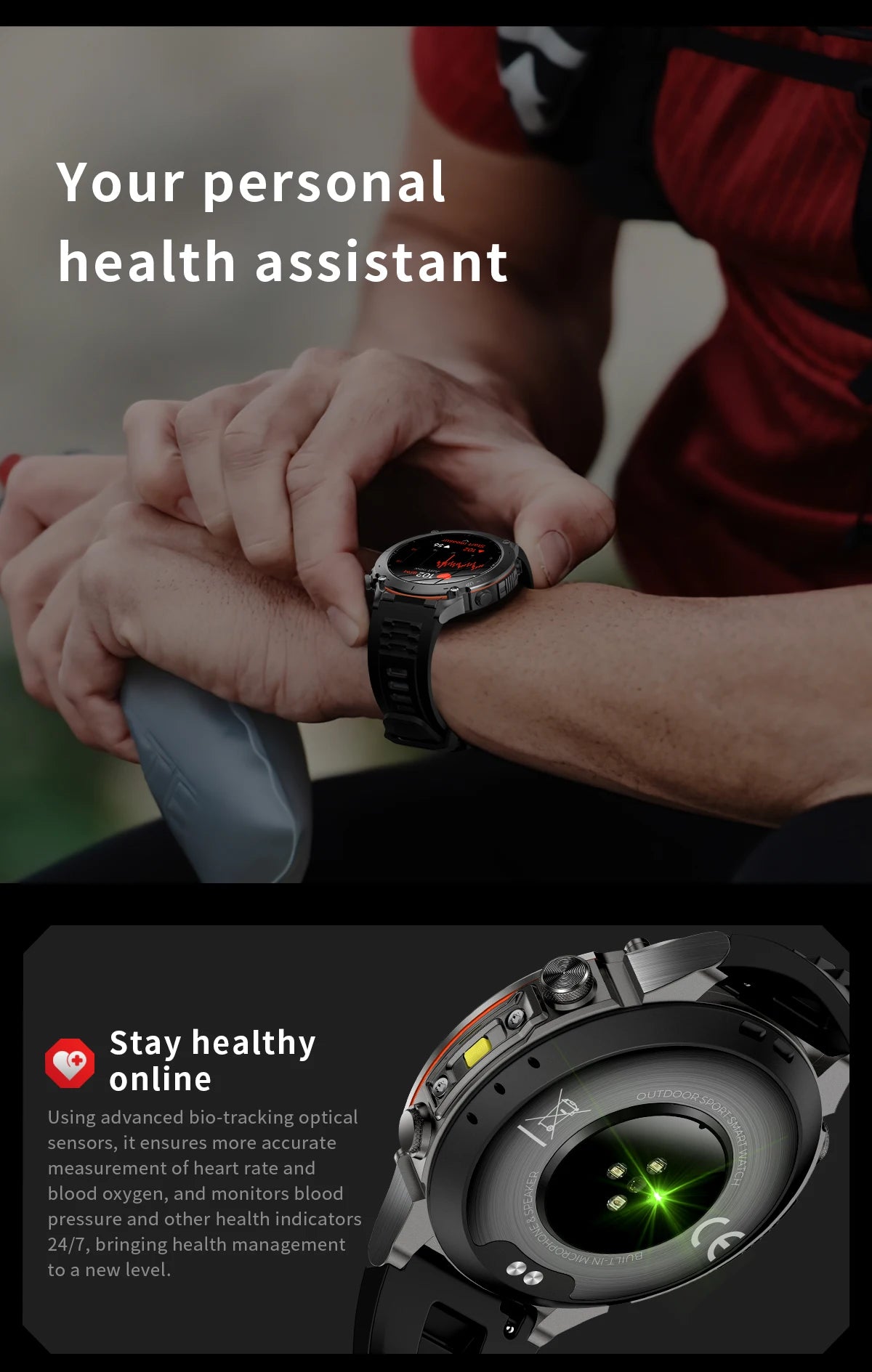 2025 Xiaomi Ultra GPS Smart Watch – 10ATM Waterproof Sports Watch
