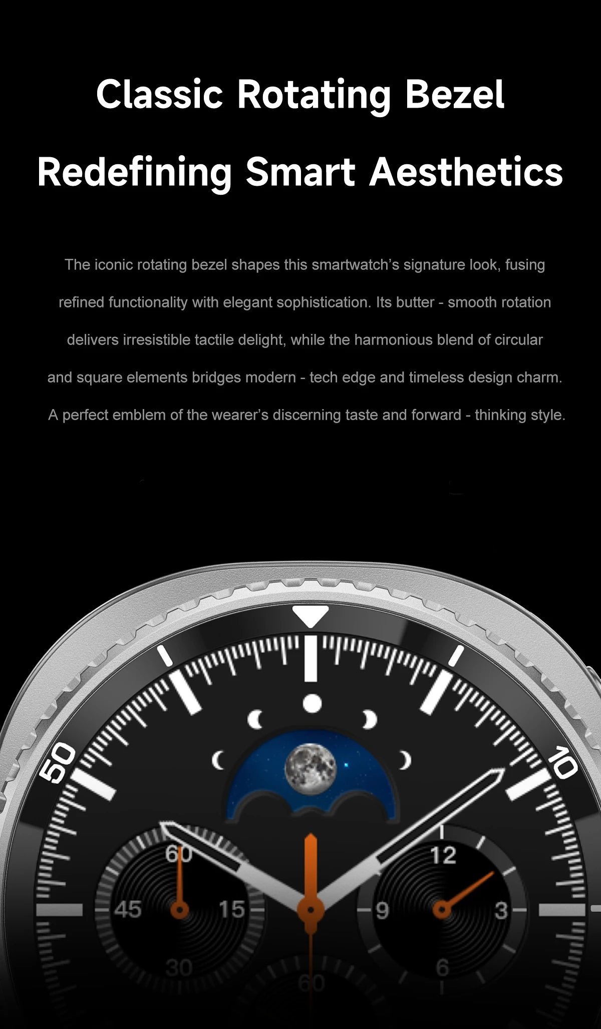 Smart Watch 8 Classic – 1.32" HD GPS Sports Watch
