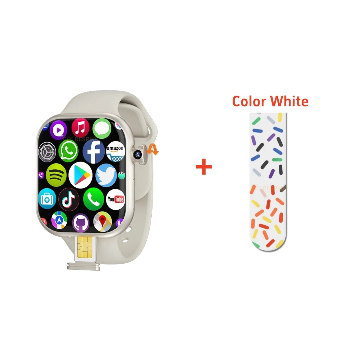 VP29 5G Android Smartwatch – 2.29" AMOLED with 8MP Rotary Camera