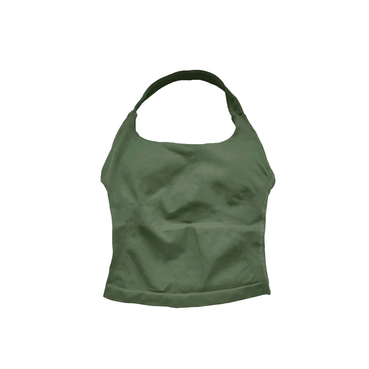 NCLAGEN Halter Yoga Tank – Removable Pad Fitness Sports Bra
