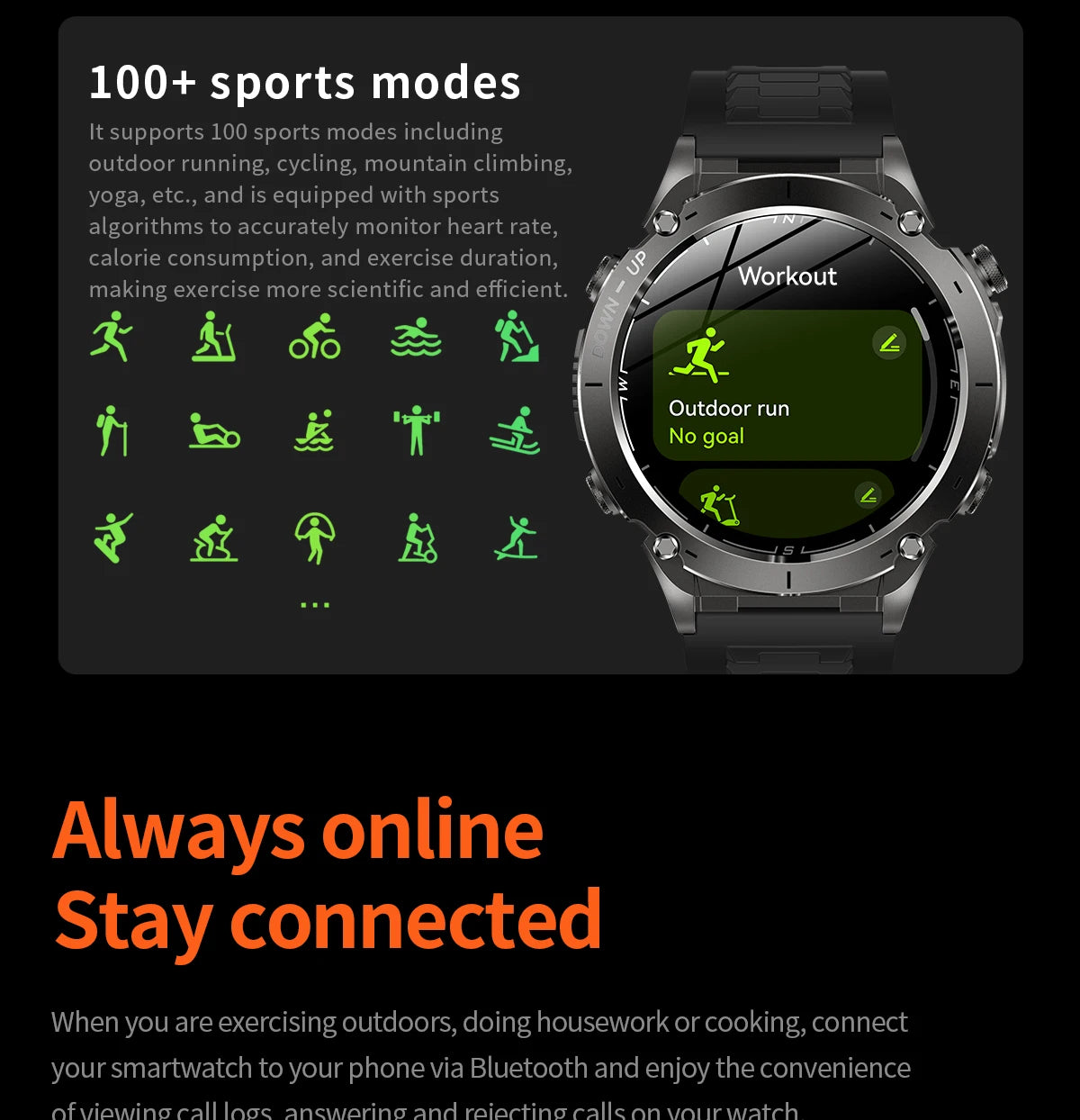 2025 Xiaomi Ultra GPS Smart Watch – 10ATM Waterproof Sports Watch