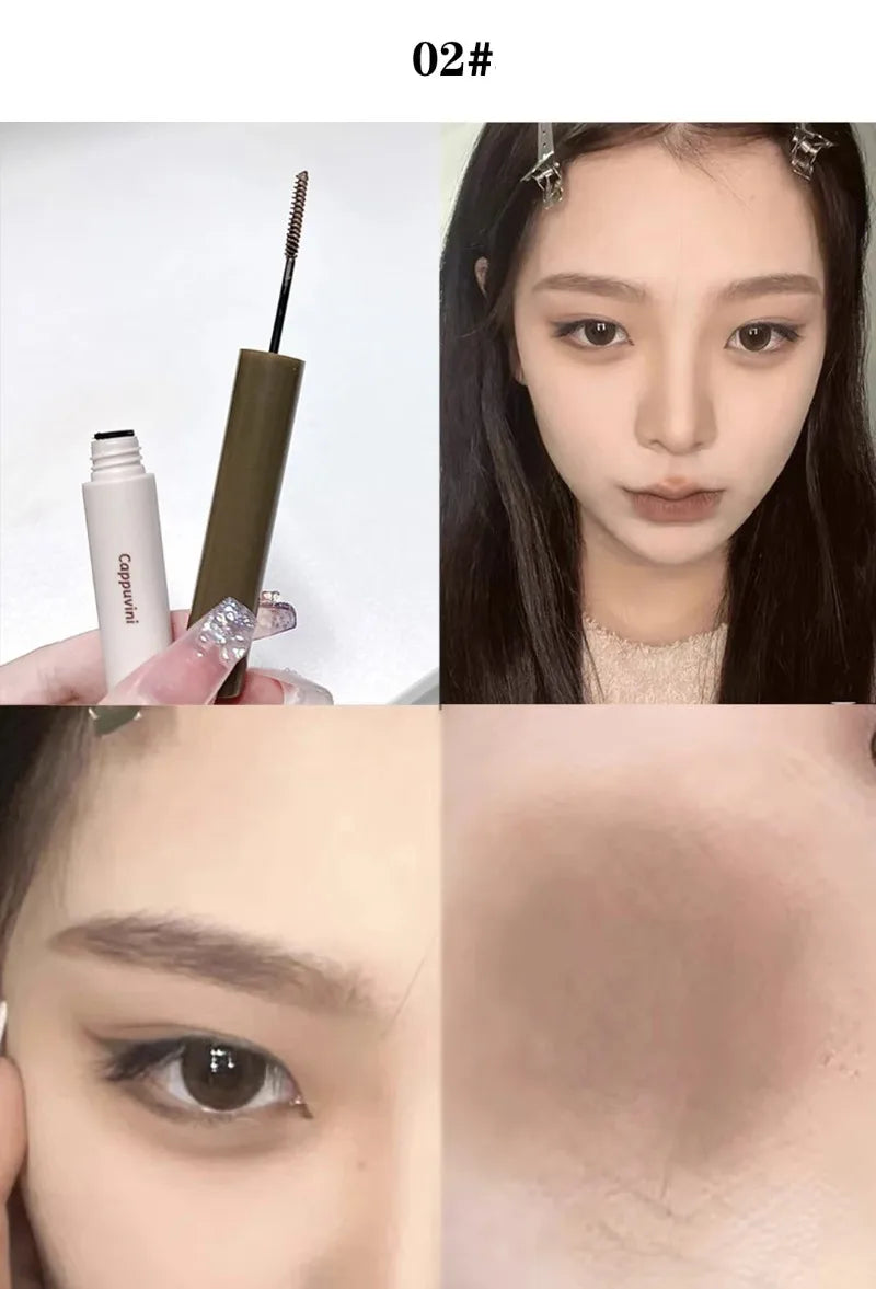 Natural Eyebrow Tint Gel – Waterproof Long-Lasting Brow Dye