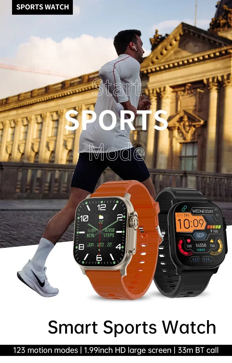 T900 Ultra 2 Smart Watch – 2.3" AMOLED NFC Waterproof
