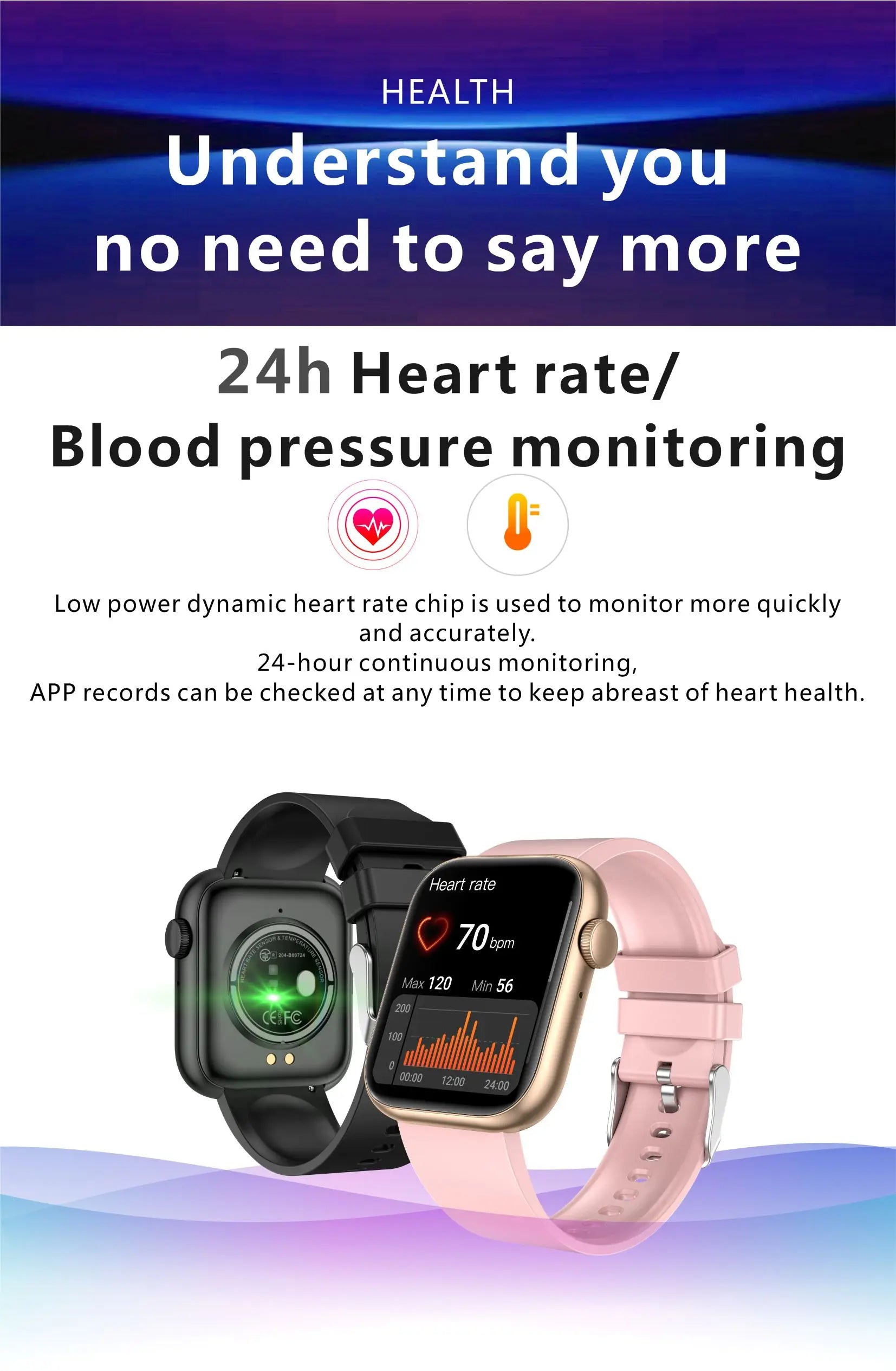 LIGE 2025 Smart Watch – Wireless Charging & Bluetooth Calls