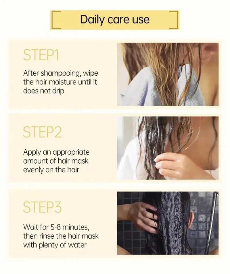 Keratin Hair Mask – 5s Repair & Hyaluronic Acid Deep Conditioner