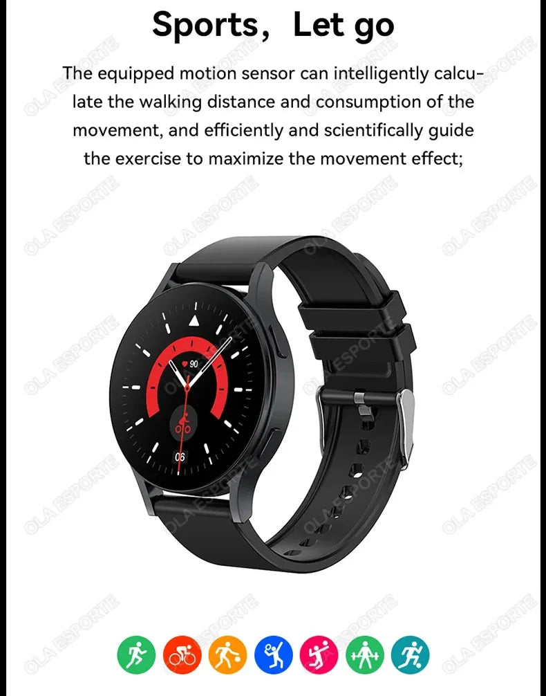 2025 Women’s Smart Watch – Bluetooth Call & Heart Rate Tracker