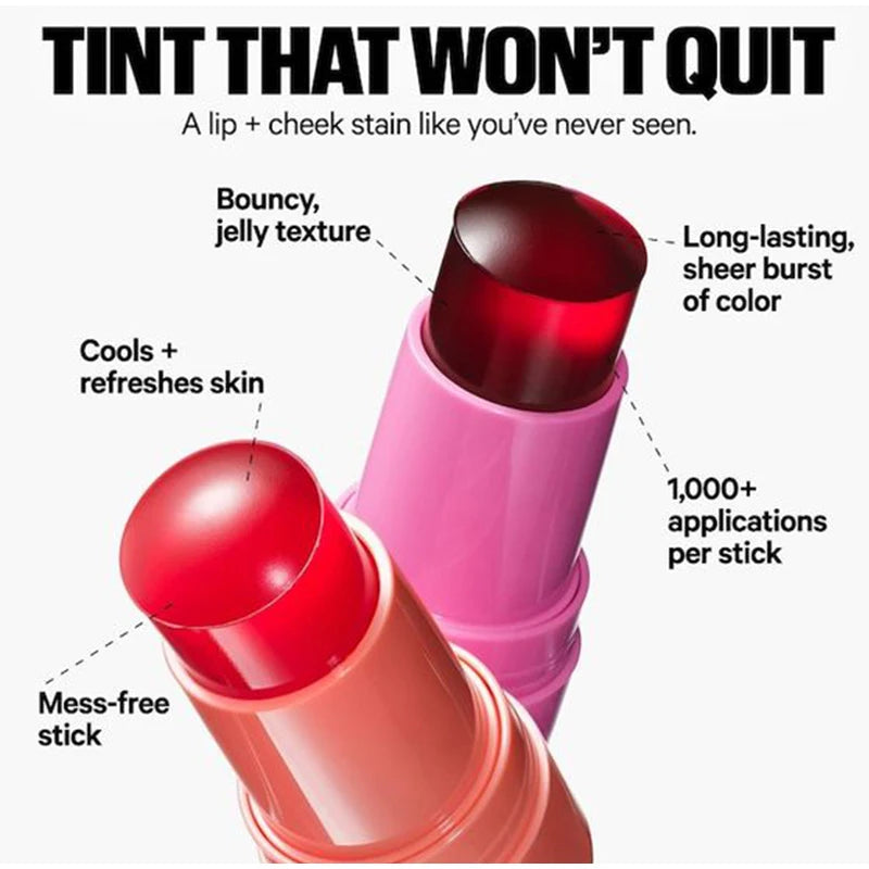 3-in-1 Milk Jelly Tint – Blush, Lipstick & Contour Wand