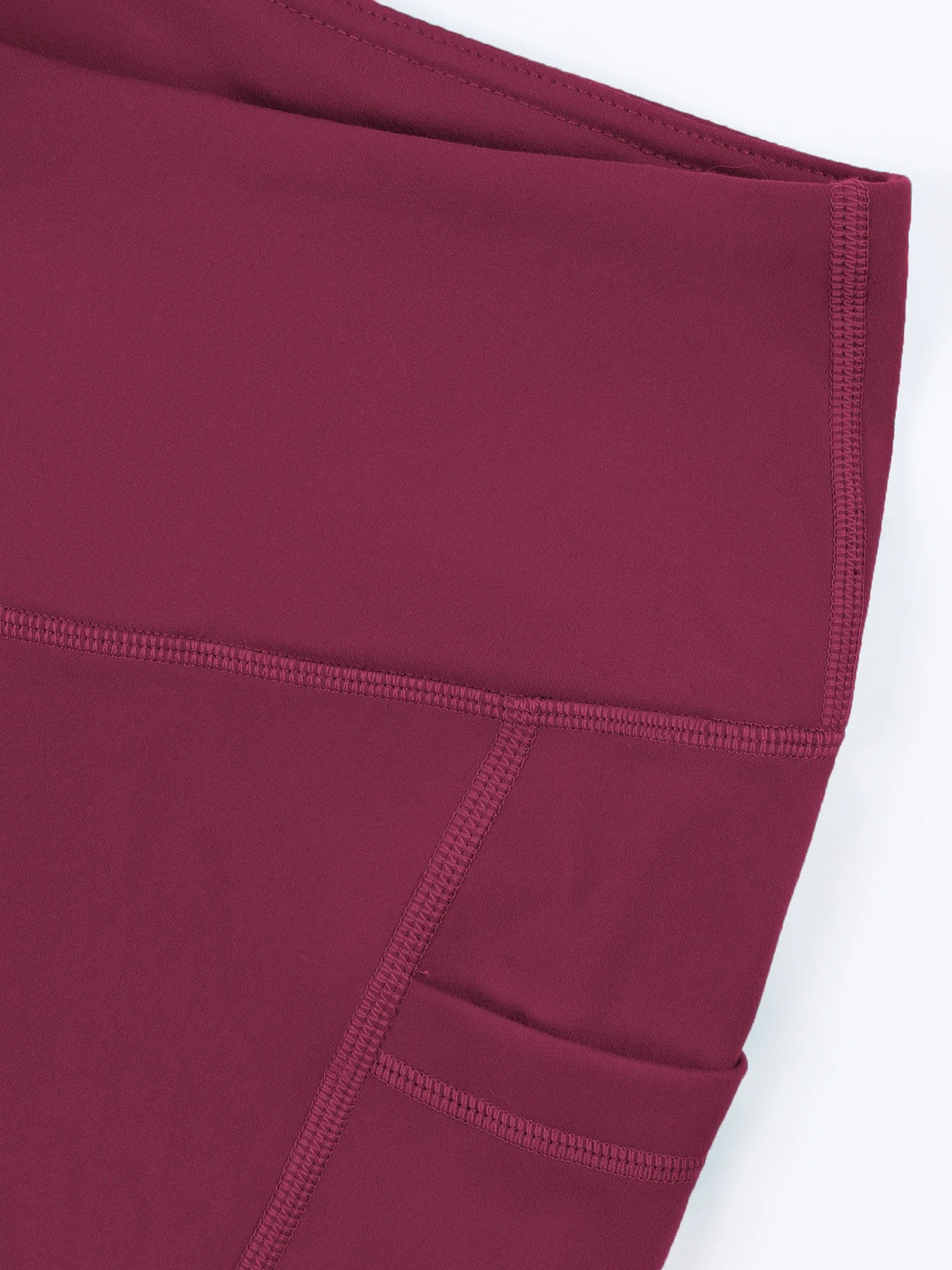 CHRLEISURE Women’s Yoga Shorts – Seamless Fitness Tights with Pockets