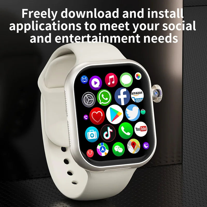 VP29 5G Android Smartwatch – 2.29" AMOLED with 8MP Rotary Camera