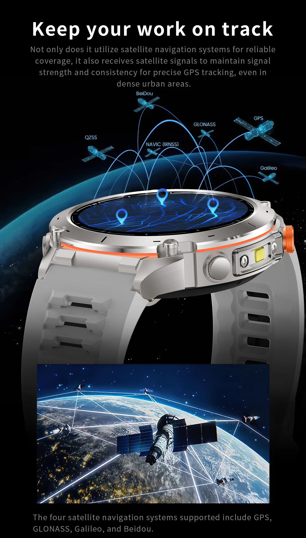 2025 Xiaomi Ultra GPS Smart Watch – 10ATM Waterproof Sports Watch