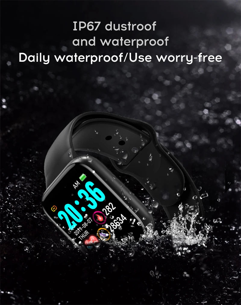 Y68/D20 Multifunctional Smart Watch for Men & Women