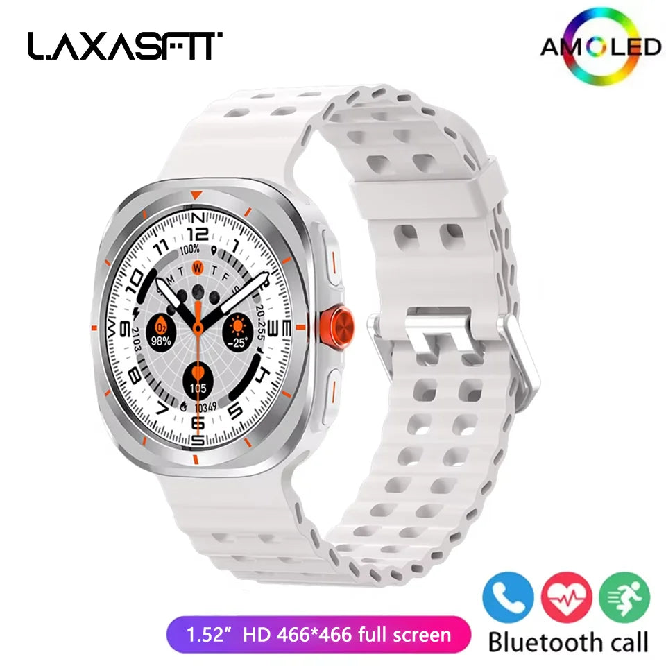 LAXASFIT GT7 Ultra Smartwatch – 1.52" AMOLED Bluetooth Sports Watch