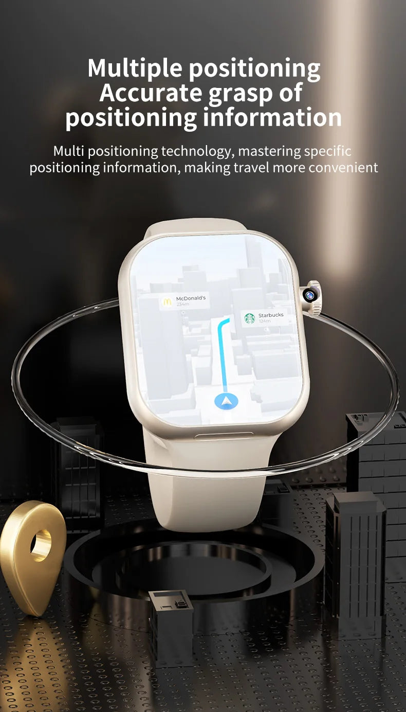 VP29 5G Android Smartwatch – 2.29" AMOLED with 8MP Rotary Camera