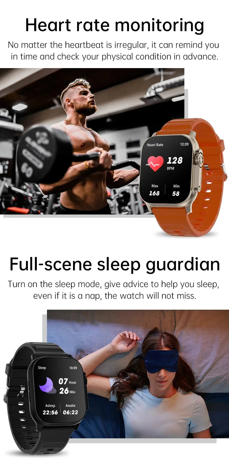 T900 Ultra 2 Smart Watch – 2.3" AMOLED NFC Waterproof