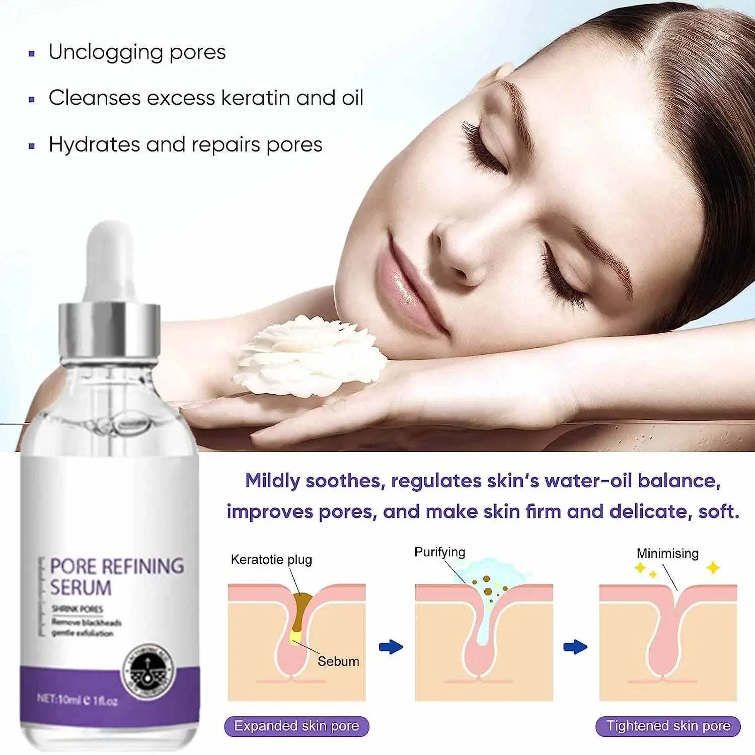 Pore Shrinking Serum – Tightening & Minimizing Essence