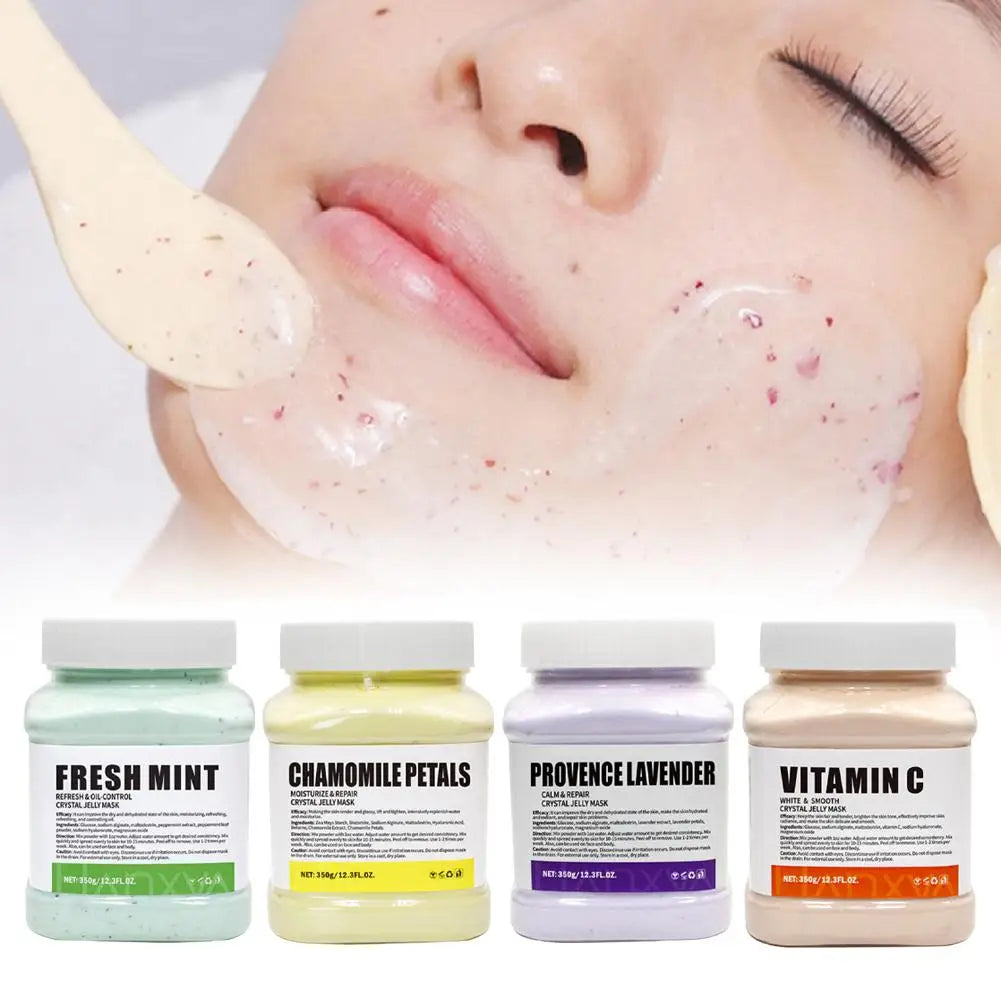 Professional Rose Jelly Mask – Hydrating Peel Off Face Mask Powder