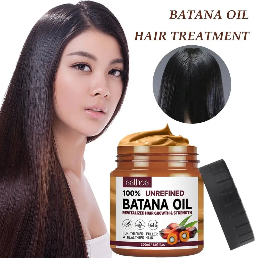 Pure Organic Batana Hair Growth Oil – Natural Hair Mask Treatment