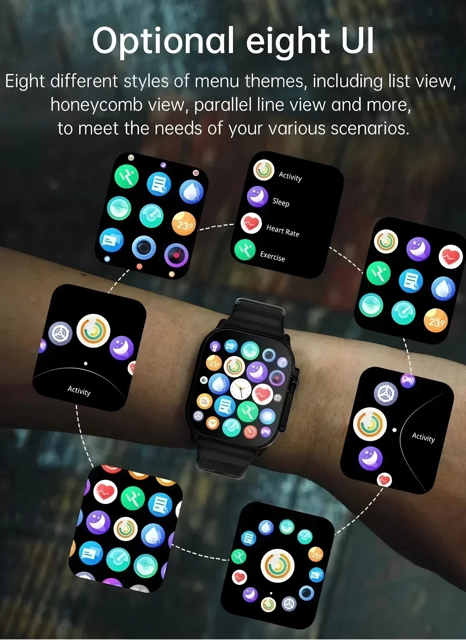 T900 Ultra 2 Smart Watch – 2.3" AMOLED NFC Waterproof
