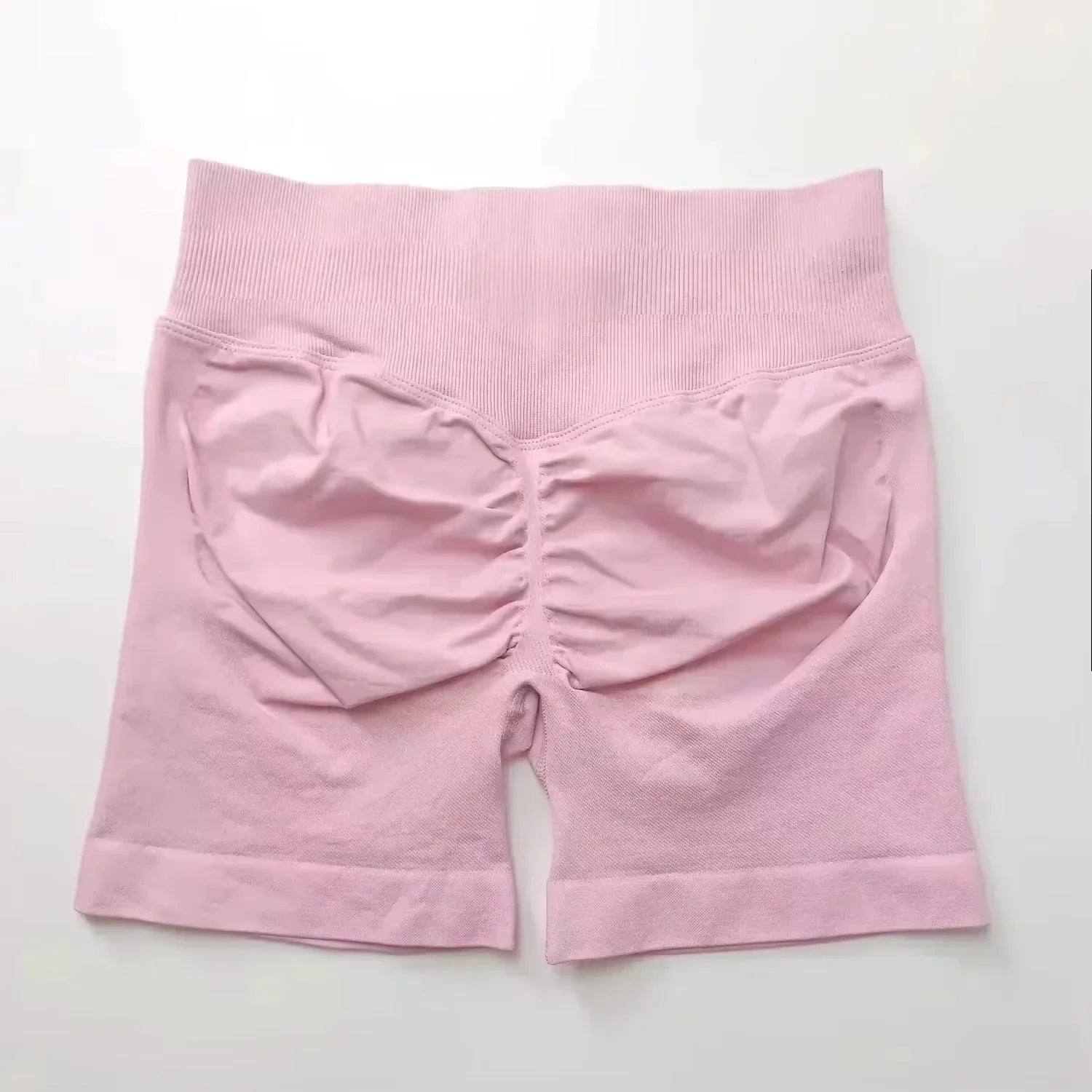 Peach Hip Lifting High Waist Sports Shorts – Slimming Fitness Pants