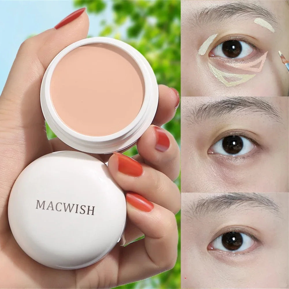 High Coverage Concealer & Foundation Cream – Waterproof BB Base