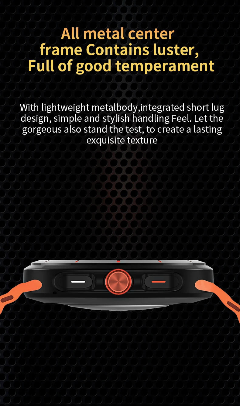LAXASFIT GT7 Ultra Smartwatch – 1.52" AMOLED Bluetooth Sports Watch