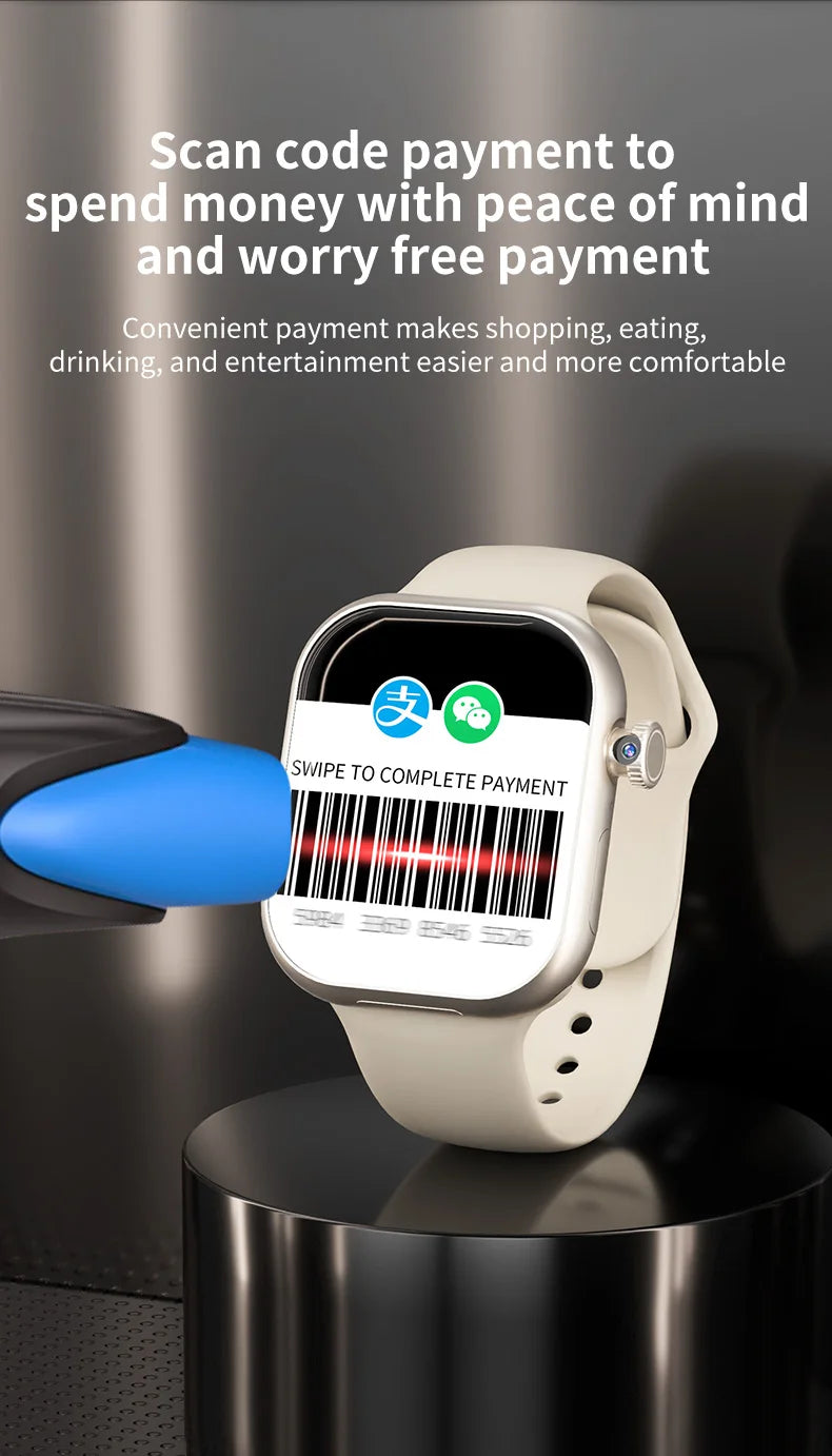 VP29 5G Android Smartwatch – 2.29" AMOLED with 8MP Rotary Camera