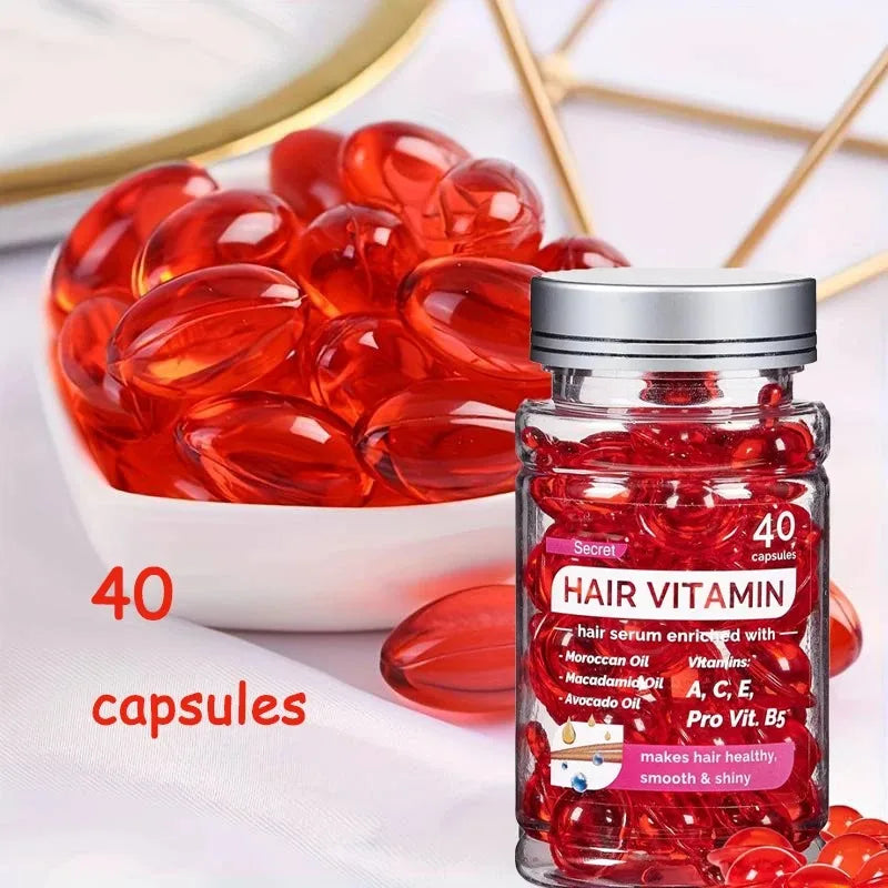 Moroccan Argan Vitamin Hair Oil Capsules