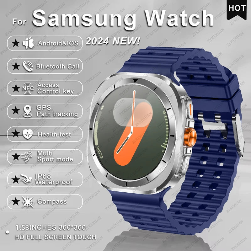 2025 Samsung Galaxy Watch 7 Ultra – AMOLED GPS Smartwatch