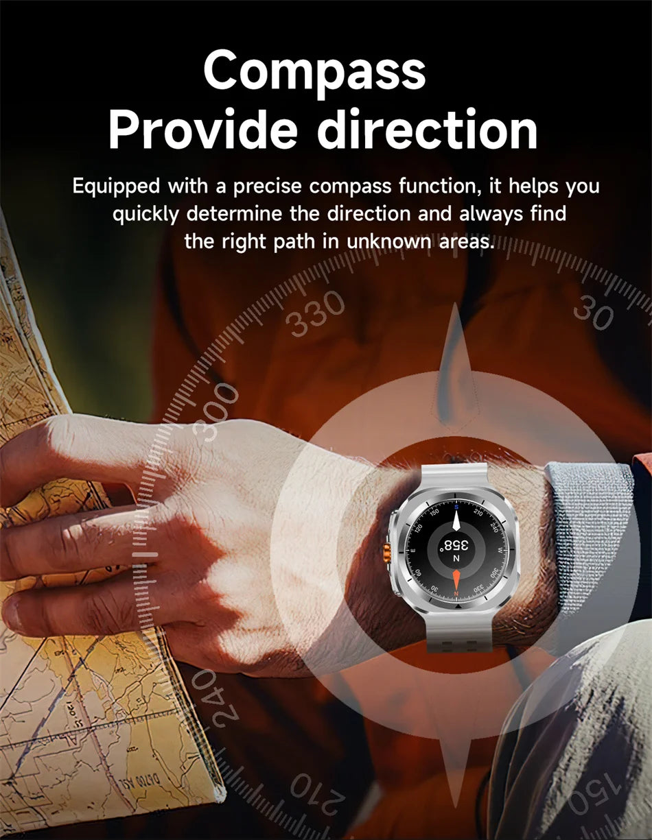2025 Samsung Galaxy Watch 7 Ultra – AMOLED GPS Smartwatch