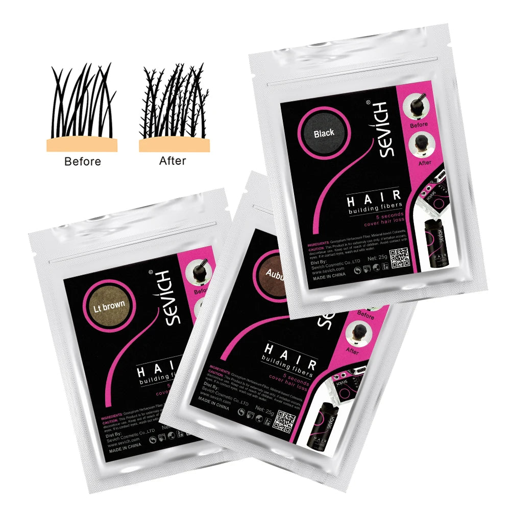 SEVICH Keratin Hair Fiber – 100g Thickening & Hair Loss Concealer