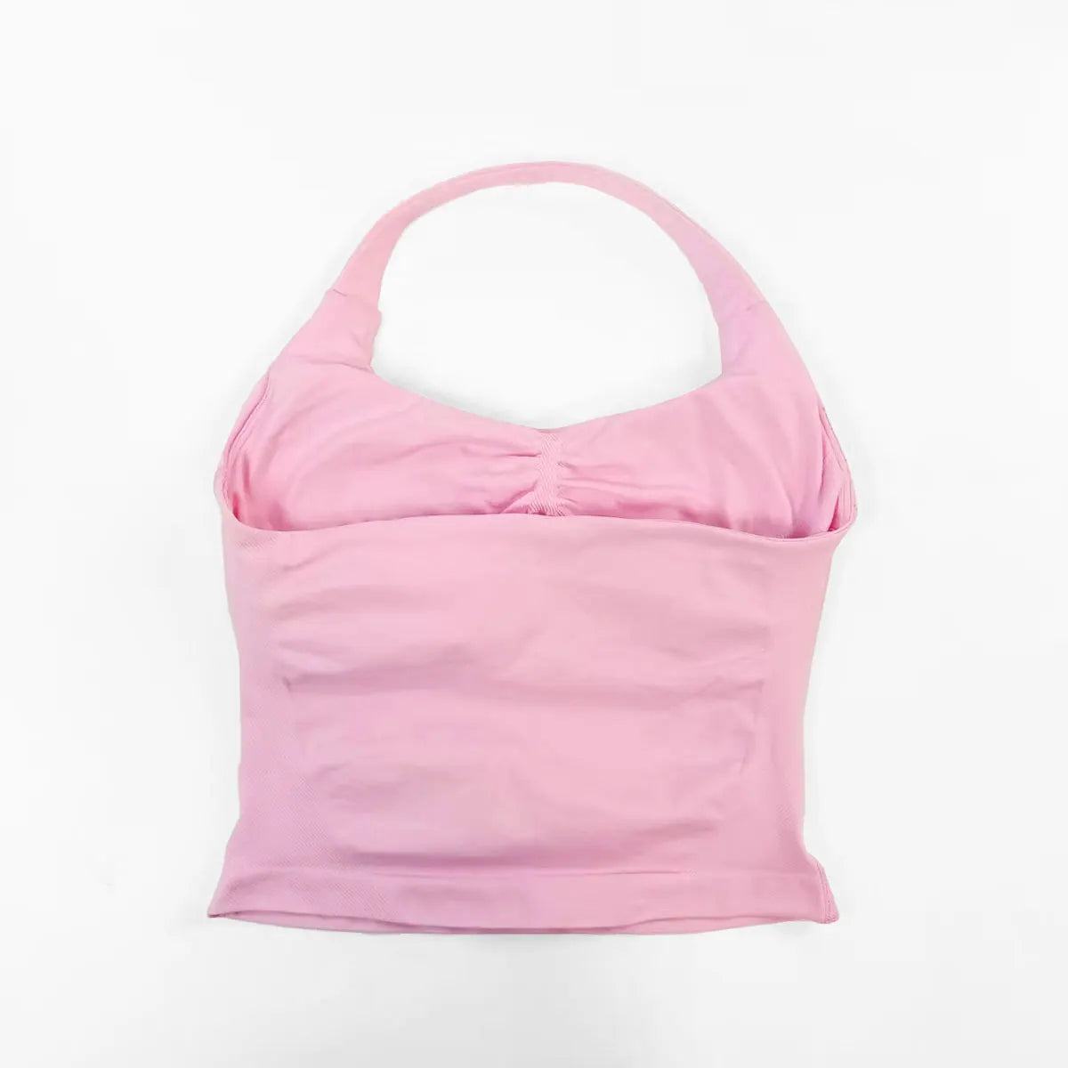 NCLAGEN Halter Yoga Tank – Removable Pad Fitness Sports Bra