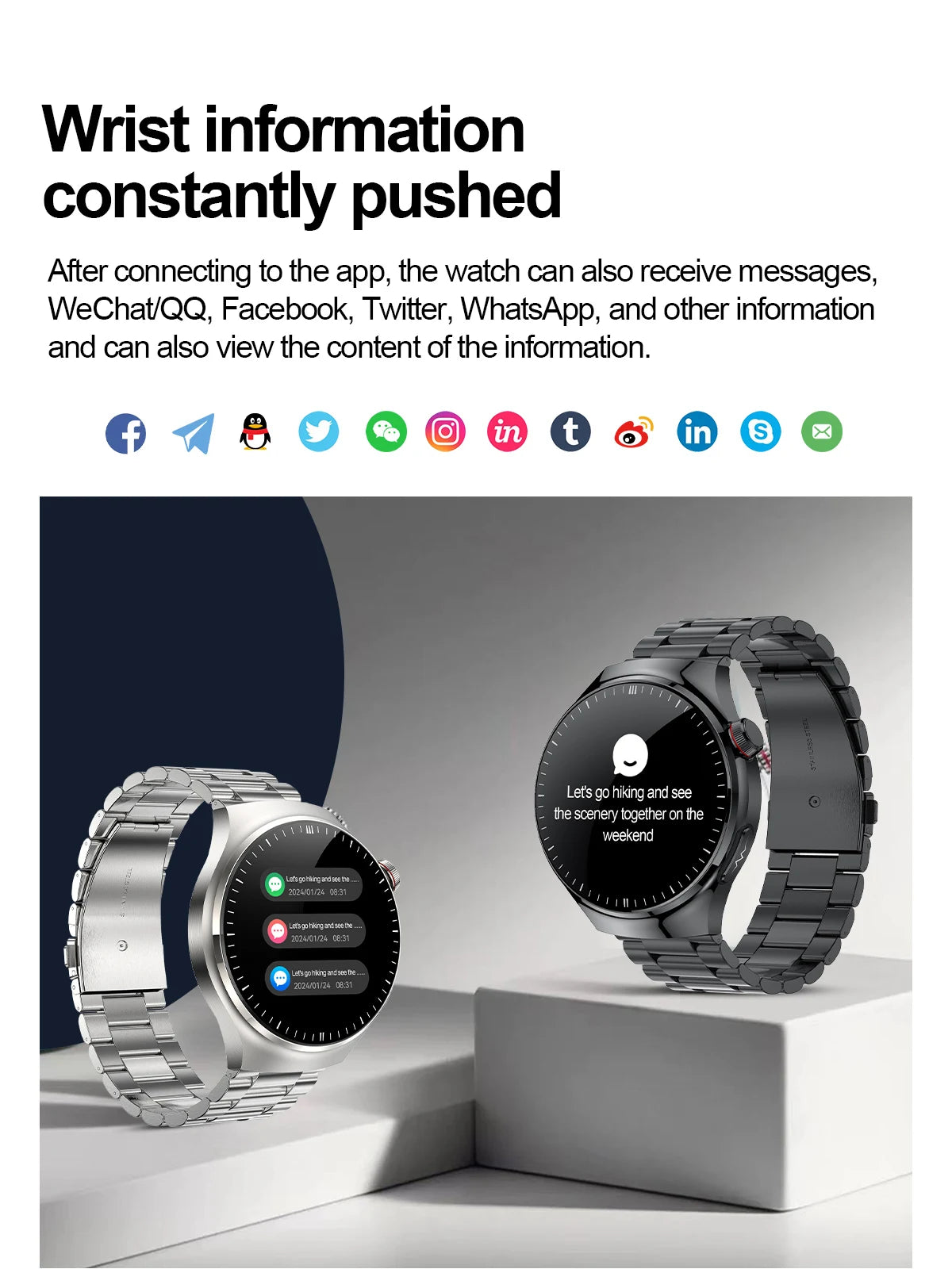 2025 Nursing Grade Smart Watch – Health Monitoring & Bluetooth Call