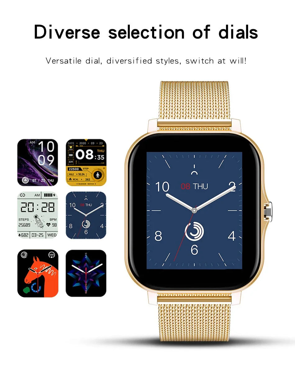 Smart Watch – 1.44" Color Screen with Bluetooth & Health Monitoring