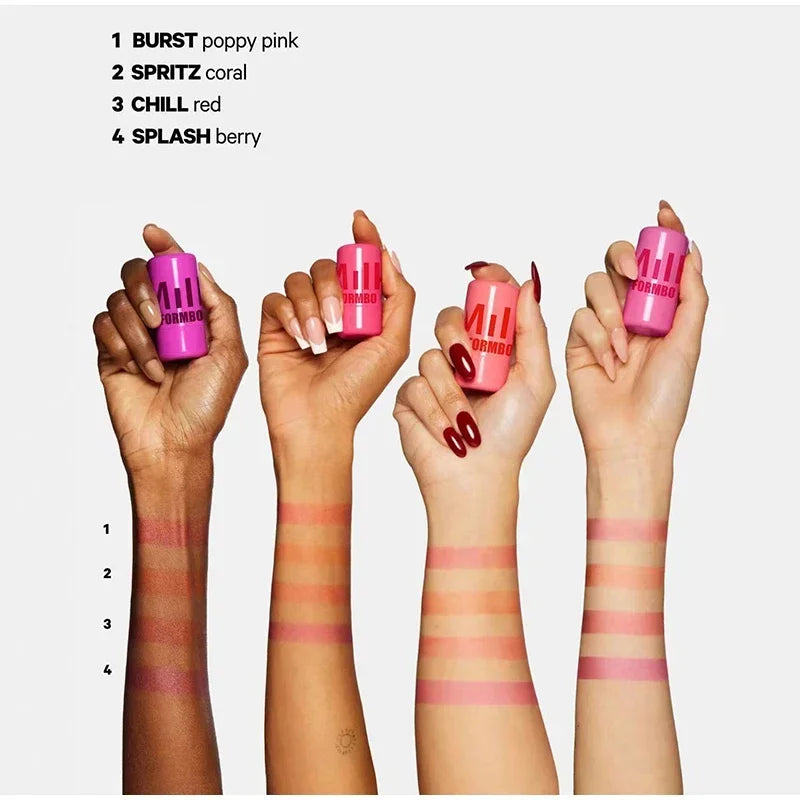 3-in-1 Milk Jelly Tint – Blush, Lipstick & Contour Wand